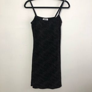 Vintage 90’s flowy polka dot slip dress size 8